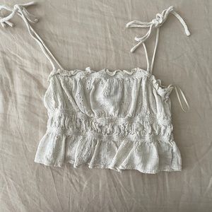 Skylar + Madison Floral Rouched Blouse